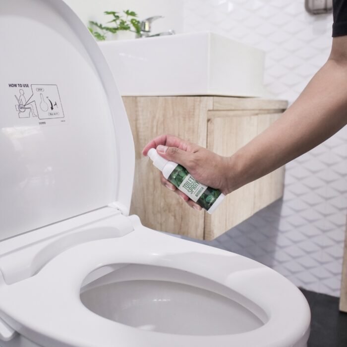 IVARON Toilet Seat Spray Desinfektan Pembersih dudukan Toilet Spray Pengharum Kamar Mandi Aroma Terapi - Image 3
