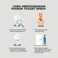 IVARON Toilet Seat Spray Desinfektan Pembersih dudukan Toilet Spray Pengharum Kamar Mandi Aroma Terapi - Image 4
