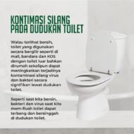 IVARON Toilet Seat Spray Desinfektan Pembersih dudukan Toilet Spray Pengharum Kamar Mandi Aroma Terapi - Image 5