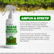 IVARON Pembersih Lumut Lantai Semen Ampuh – Bersihkan Paving, Tembok & Lantai 250ml - Image 6