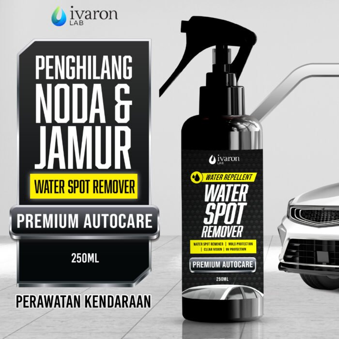 IVARON Pembersih Jamur Kaca Mobil Water Spot Remover& Anti Jamur Efektif 250ml - Image 2