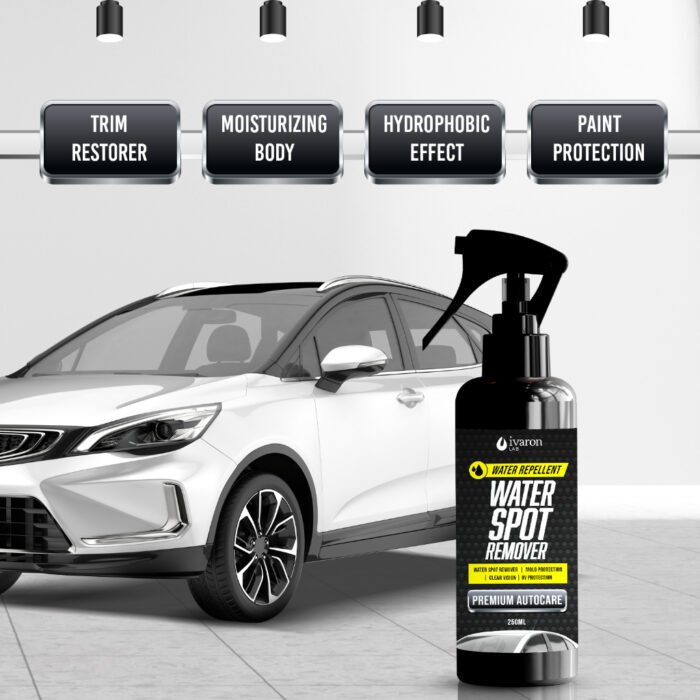 IVARON Pembersih Jamur Kaca Mobil Water Spot Remover& Anti Jamur Efektif 250ml - Image 8