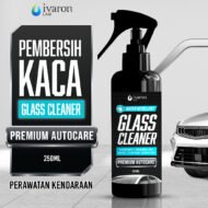 IVARON Glass Cleaner – Cairan Pembersih Kaca Mobil Anti Jamur & Water Repellent Spray 250ml - Image 2