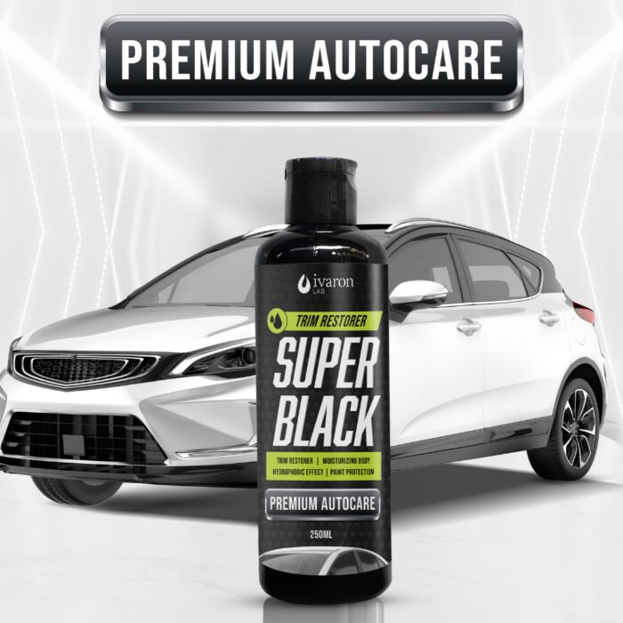 IVARON Black Magic Penghitam Body Motor Permanen – IVARON Restorer Dashboard & Pengkilap Body Kasar 250ML - Image 7