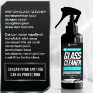 IVARON Glass Cleaner – Cairan Pembersih Kaca Mobil Anti Jamur & Water Repellent Spray 250ml - Image 5
