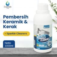 IVARON Pembersih Toilet Kerak Membandel – Cairan Pembersih Keramik & Lantai Kamar Mandi + Free Kuas - Image 5
