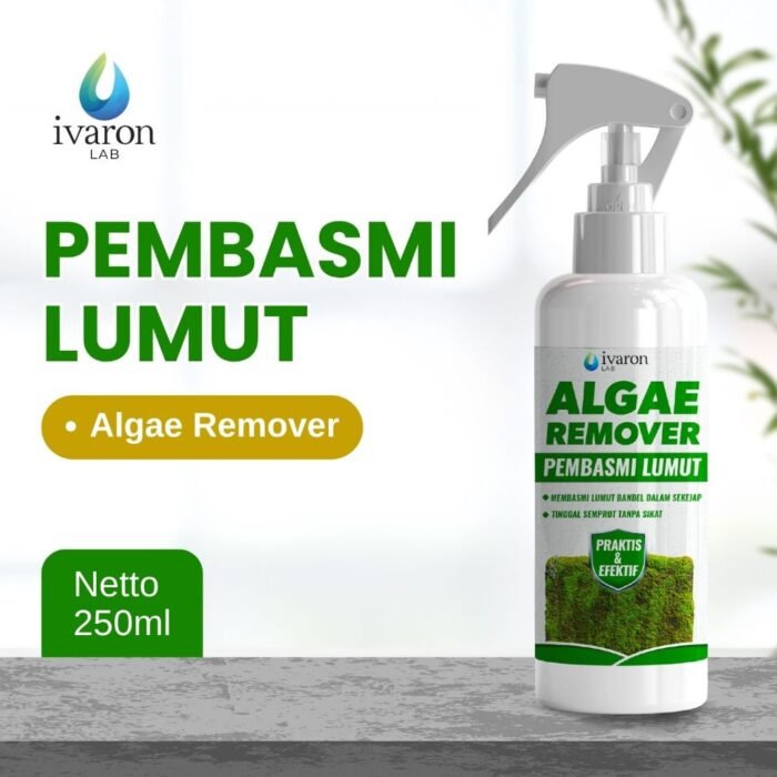IVARON Pembersih Lumut Lantai Semen Ampuh – Bersihkan Paving, Tembok & Lantai 250ml - Image 2