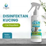 IVARON Disinfektan Kucing & Anjing 250ml – Aman Dijilat, Basmi Virus, Bakteri & Kutu Kandang - Image 8