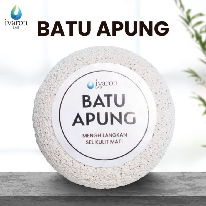 IVARON Batu Apung Gosok Kaki & Badan Lava Stone Penghilang Sel Kulit Mati - Image 3