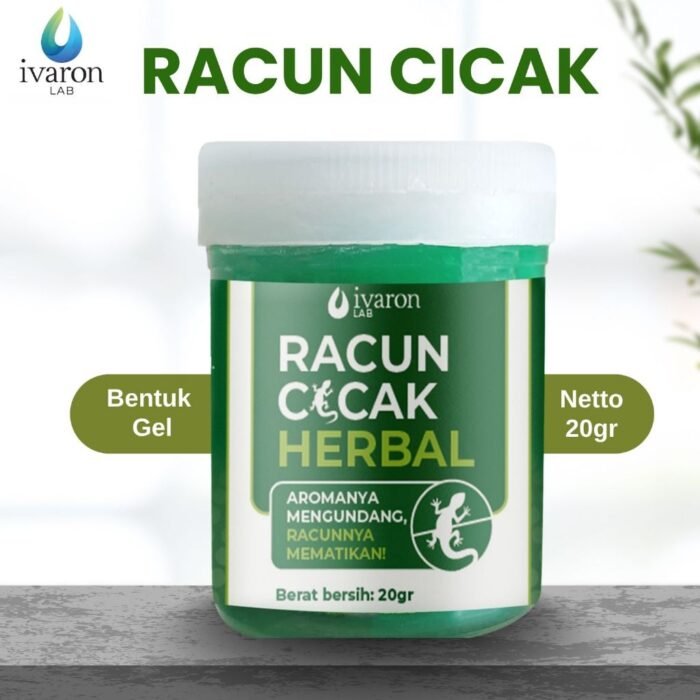 IVARON Racun Cicak Herbal Anti Cecak Tokek Pembasmi Alami Aman Langsung Mati - Image 5