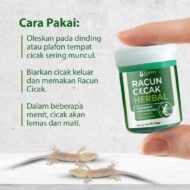 IVARON Racun Cicak Herbal Anti Cecak Tokek Pembasmi Alami Aman Langsung Mati - Image 4